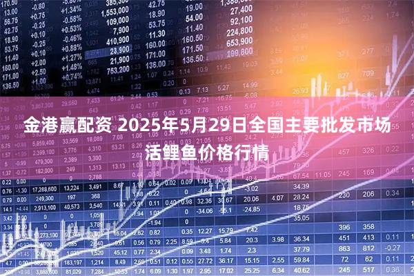 金港赢配资 2025年5月29日全国主要批发市场活鲤鱼价格行情